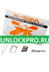 Купить X-sim для UNLOCK iPhone 4S