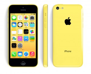 New iPhone 5C reliz foto yellow zhelty