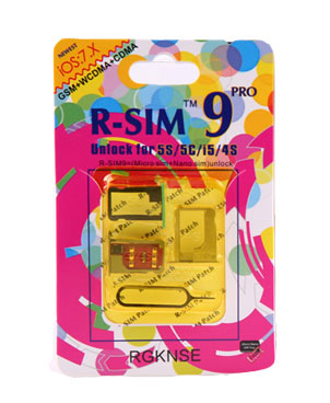 R-sim 9 + PRO iPhone 5 ios 7